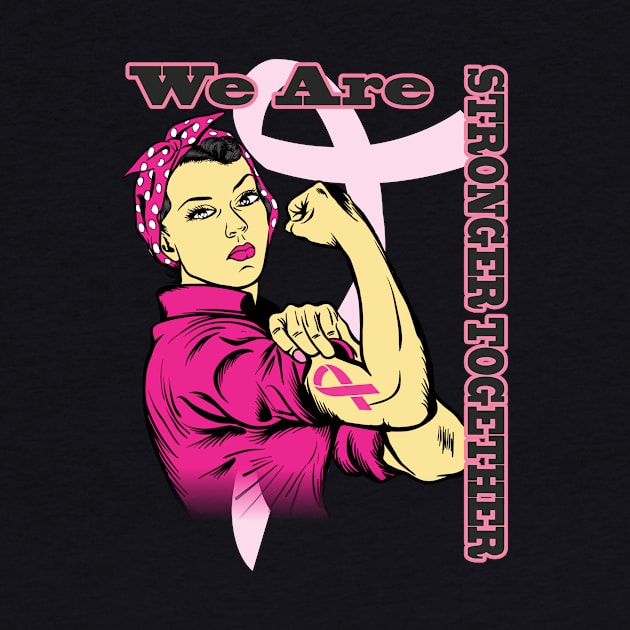 We Are Stronger Together-Ms Rosie The Riveter 2 by Best Built Corn Boards